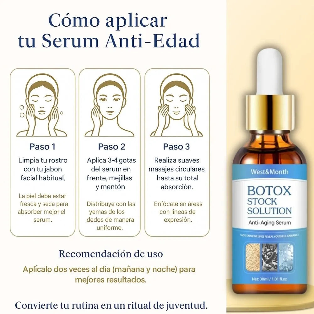 Serum Botox Antiarrugas