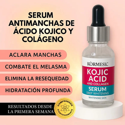 SERUM ANTIMANCHAS DE ÁCIDO KÓJICO Y COLÁGENO