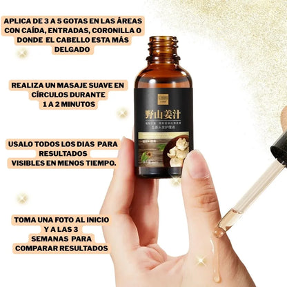 SERUM DE JENGIBRE PARA CRECIMIENTO DE CABELLO