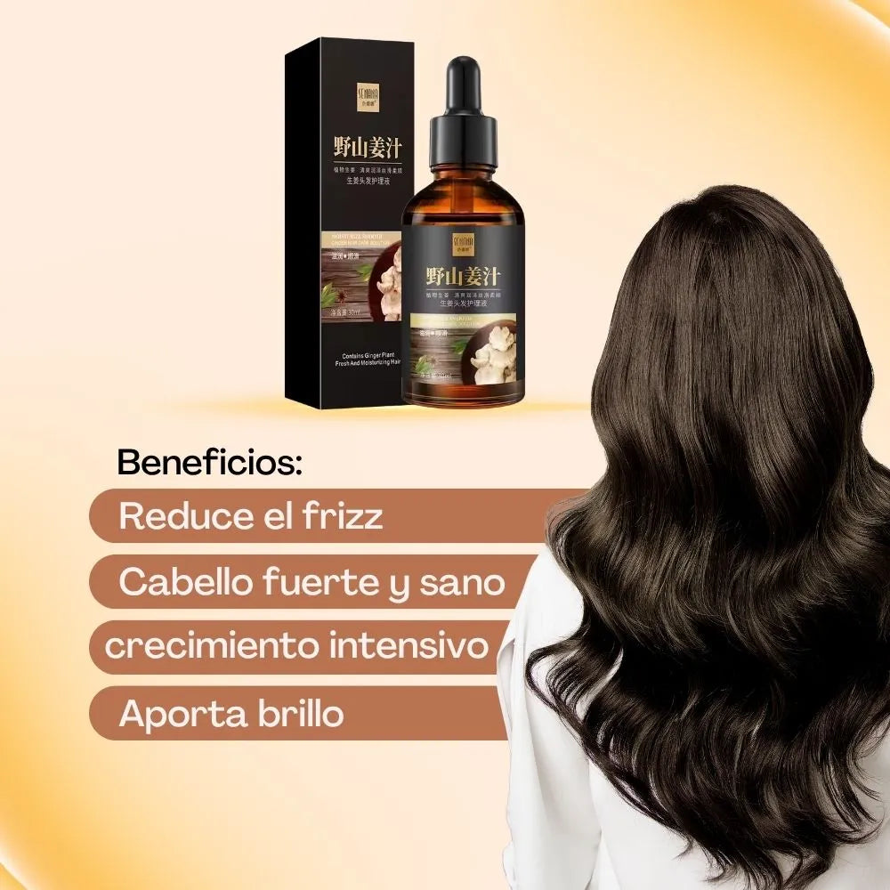 SERUM DE JENGIBRE PARA CRECIMIENTO DE CABELLO