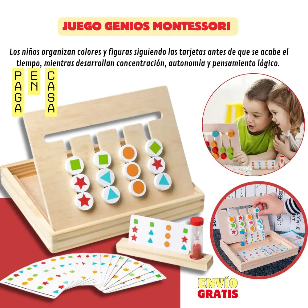 JUEGO MONTESSORI DE PATRONES
