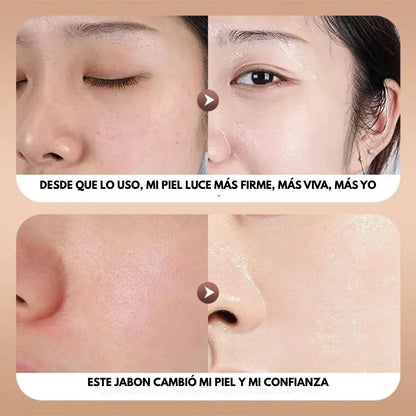 JABON ANTIEDAD DE RETINOL CON CAFEINA