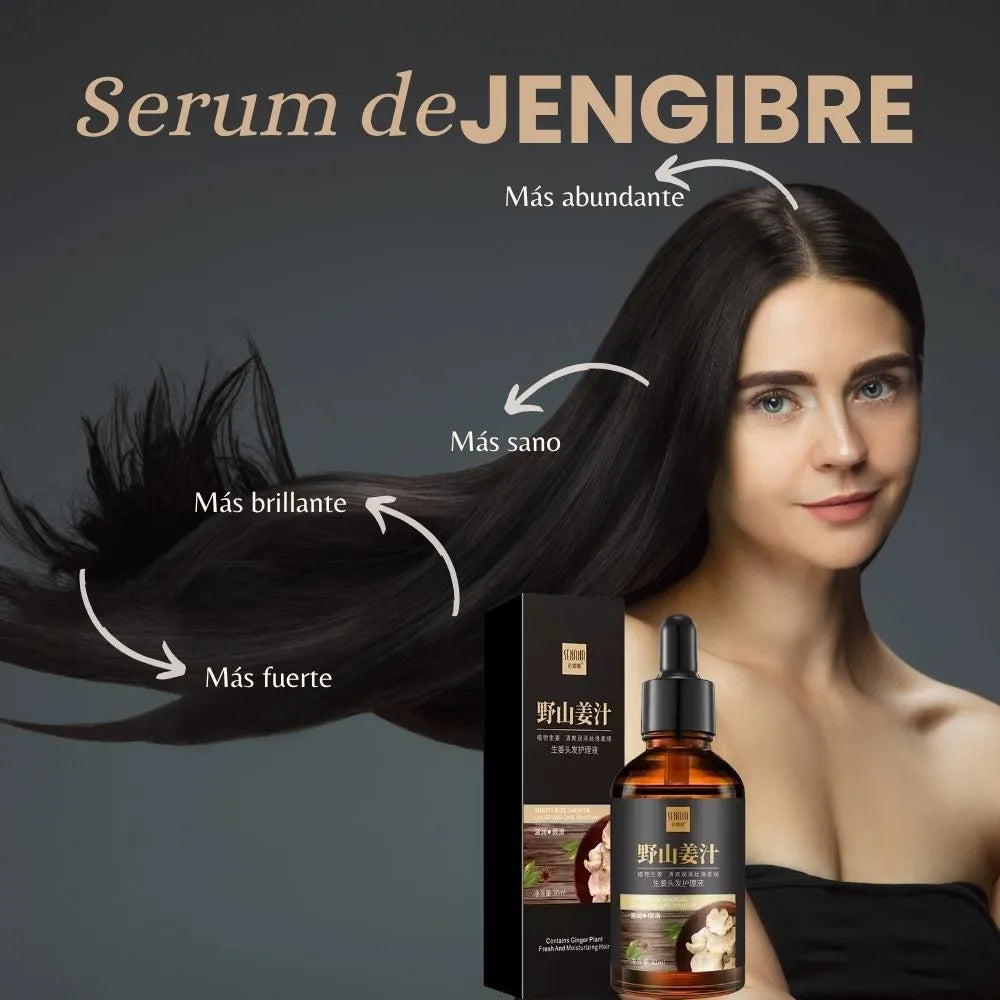 SERUM DE JENGIBRE PARA CRECIMIENTO DE CABELLO