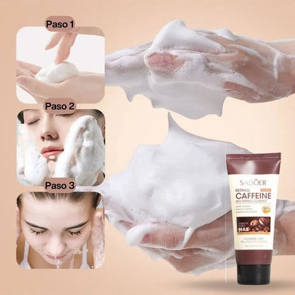 JABON ANTIEDAD DE RETINOL CON CAFEINA