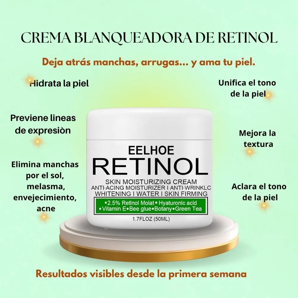 CREMA DESPIGMENTANTE DE RETINOL