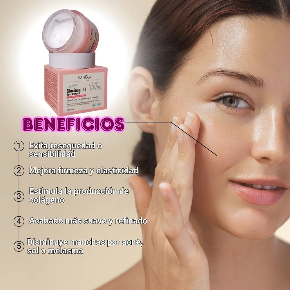 KIT X2 UNIDADES CREMA ACLARANTE DE NIACINAMIDA