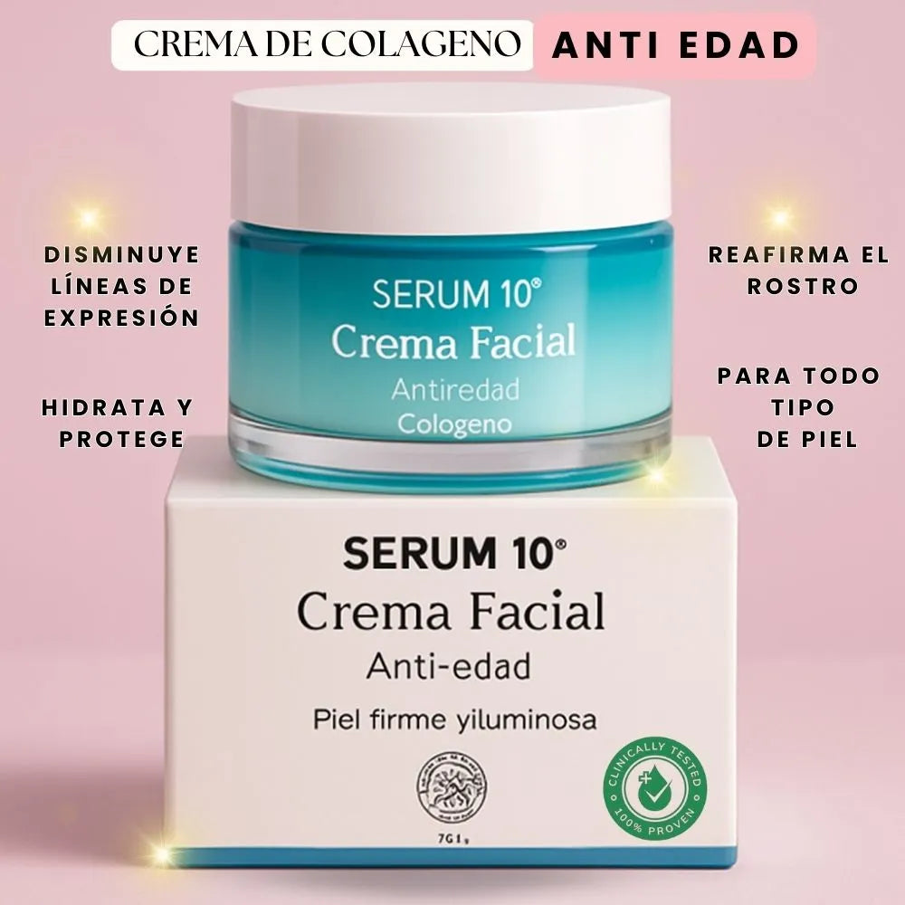Crema Anti Edad de Colágeno