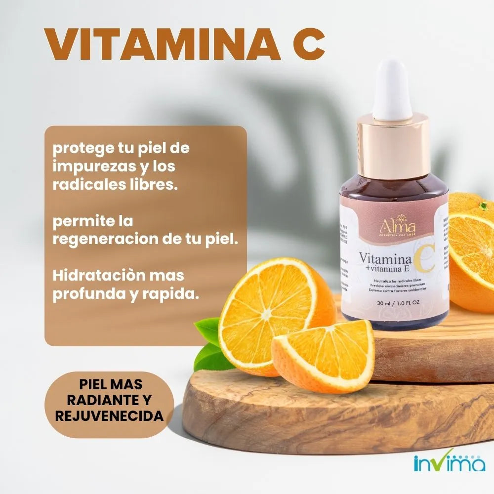 VITAMINA C + VITAMINA E ALMA COSMETIC