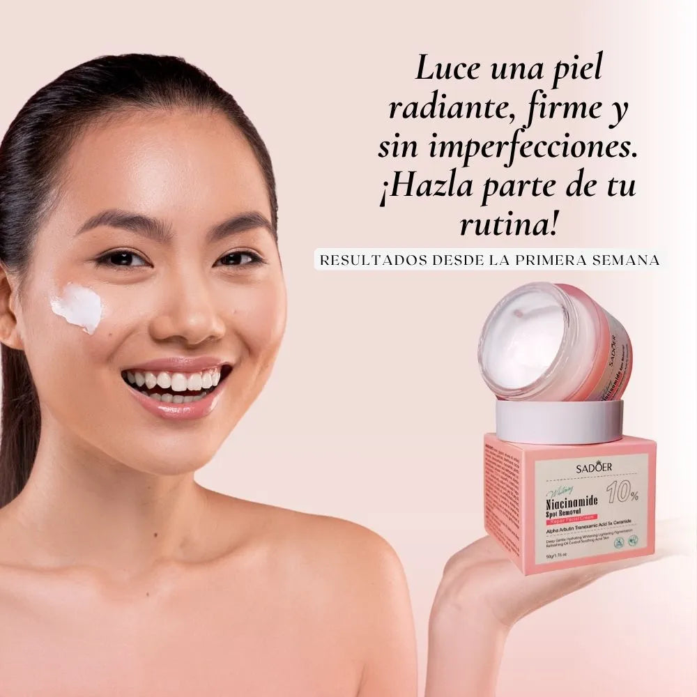 KIT X2 UNIDADES CREMA ACLARANTE DE NIACINAMIDA