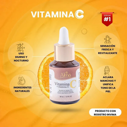 VITAMINA C + VITAMINA E ALMA COSMETIC
