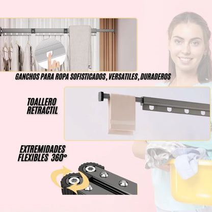 Tende Max-Tendedero de ropa plegable