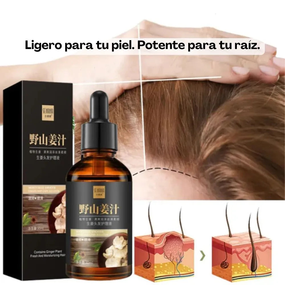 SERUM DE JENGIBRE PARA CRECIMIENTO DE CABELLO