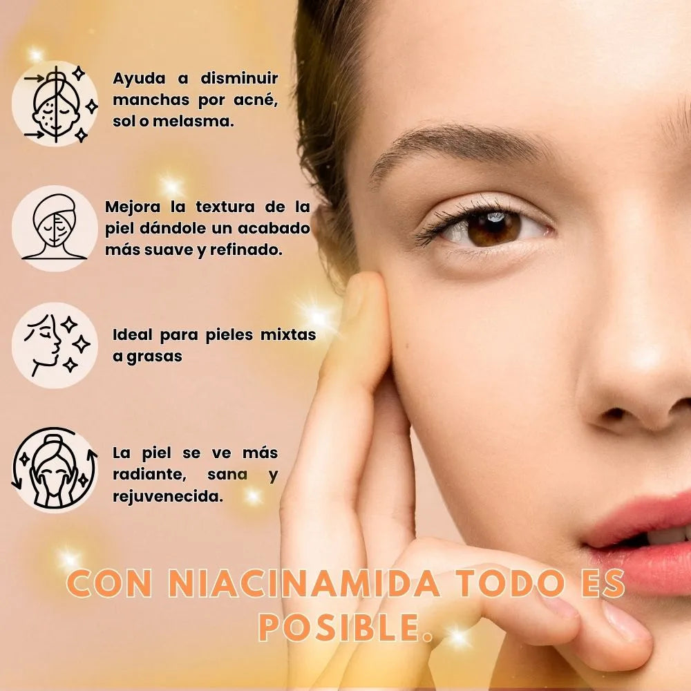 KIT X2 UNIDADES CREMA ACLARANTE DE NIACINAMIDA