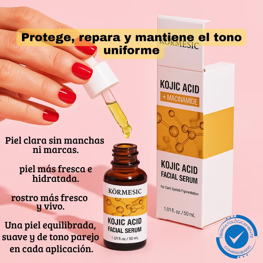 SERUM DESPIGMENTANTE E HIDRATANTE DE NIACINAMIDA Y ACIDO KOJICO