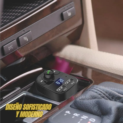 Trasmisor FM receptor cargador bluetooth