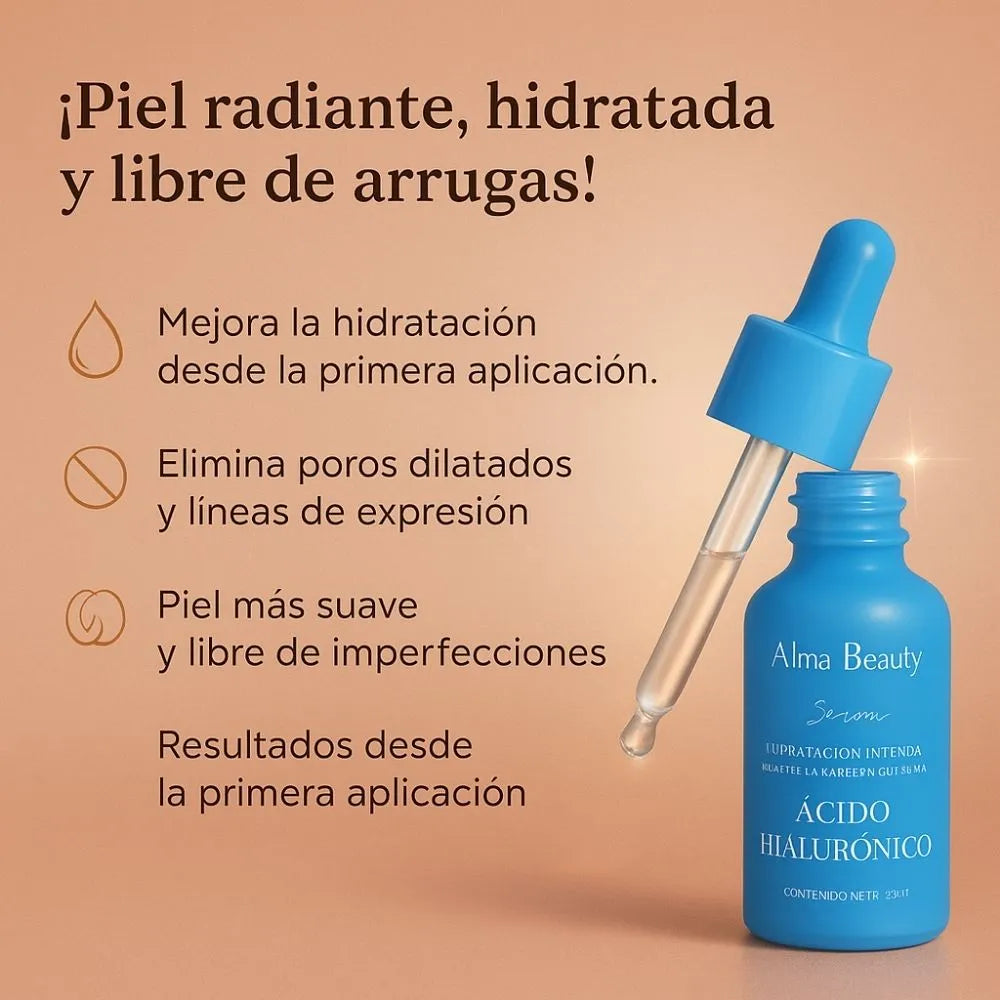 SERUM ACIDO HIALURONICO ALMA BEAUTY