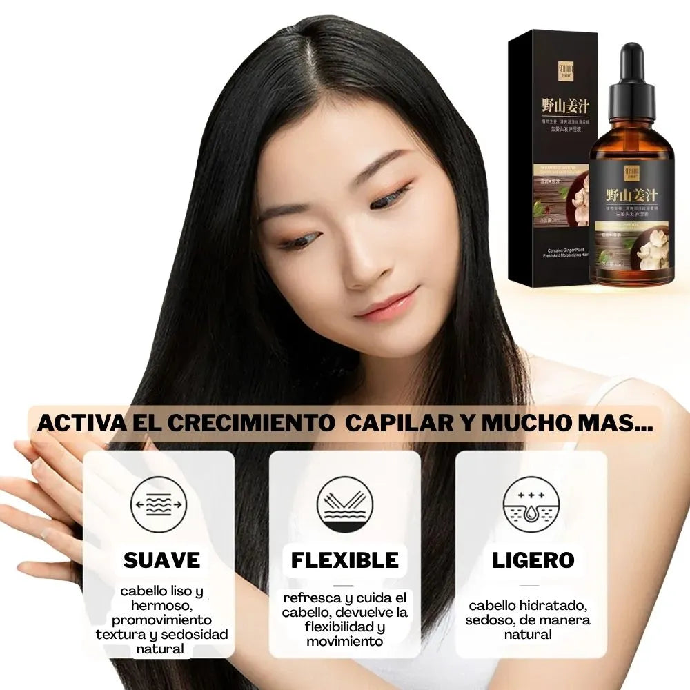 SERUM DE JENGIBRE PARA CRECIMIENTO DE CABELLO