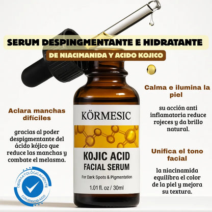 SERUM DESPIGMENTANTE E HIDRATANTE DE NIACINAMIDA Y ACIDO KOJICO