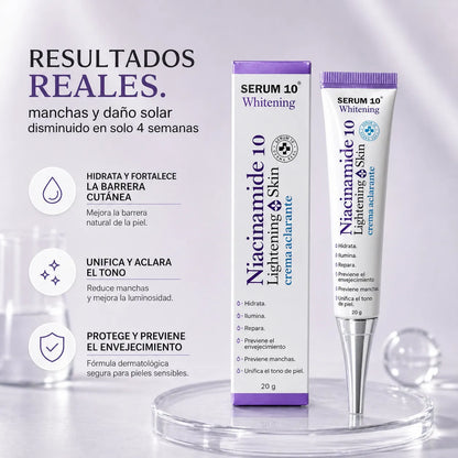 CREMA ACLARANTE DE NIACINAMIDA