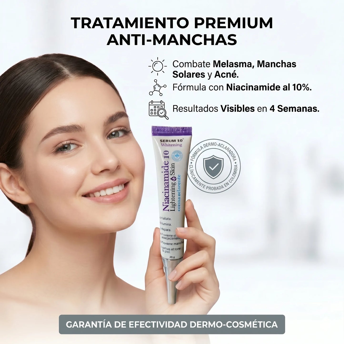 CREMA ACLARANTE DE NIACINAMIDA